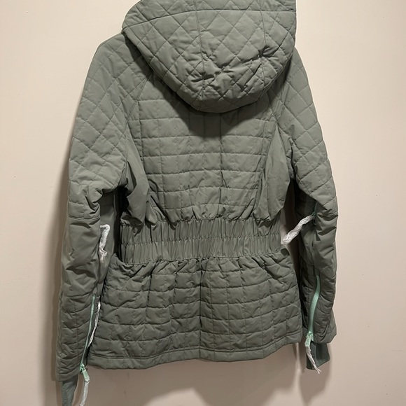 NEW Free People movement All Prepped Ski Jacket Greyed Olive size Large - Picture 4 of 9